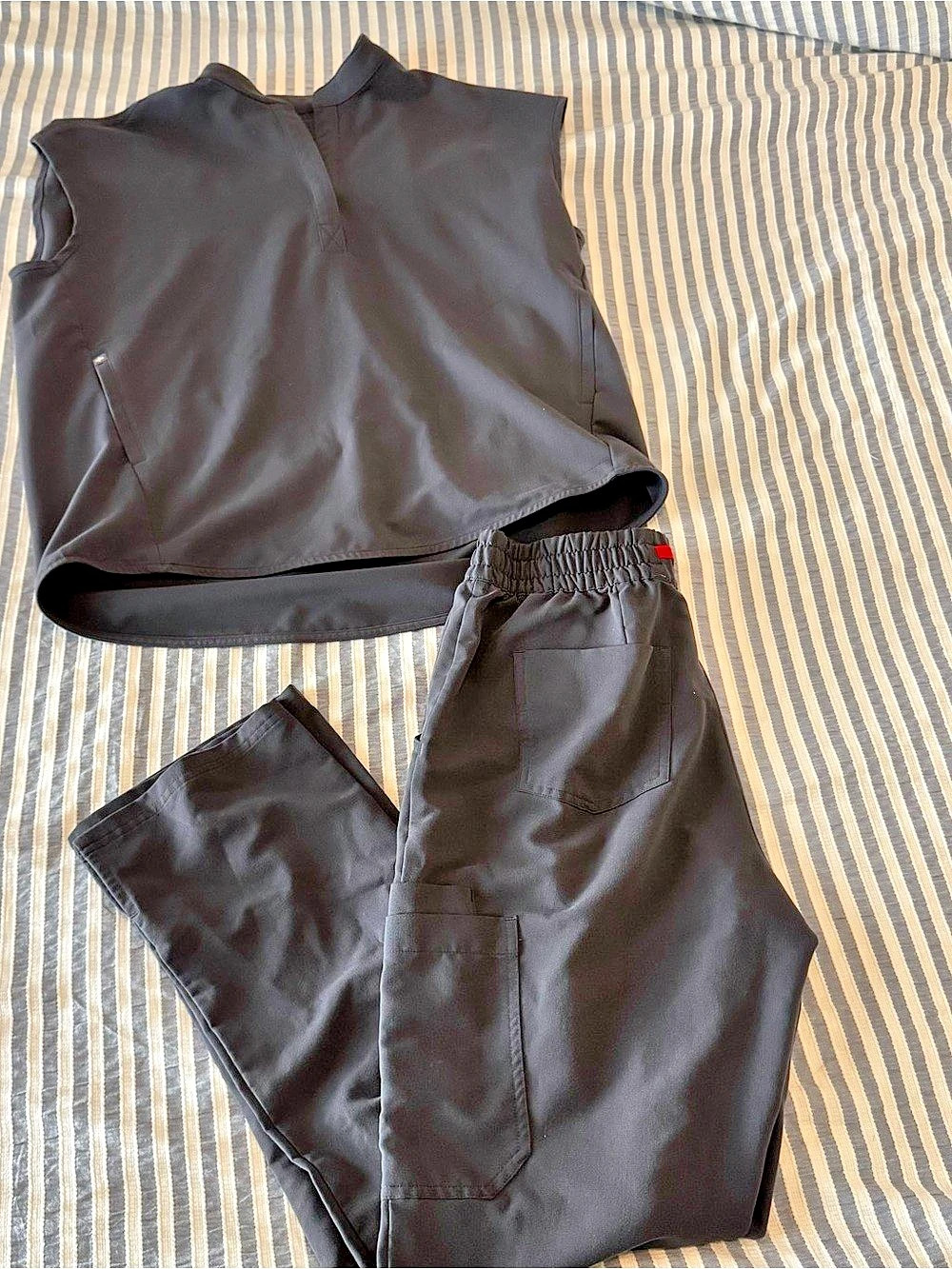 FIGS Grey Scrub Set